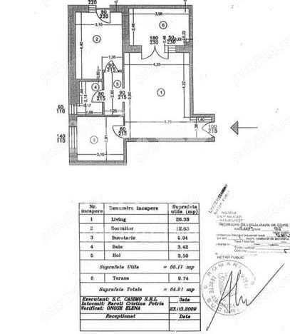 Apartament cu 2 camere, metrou Lujerului 